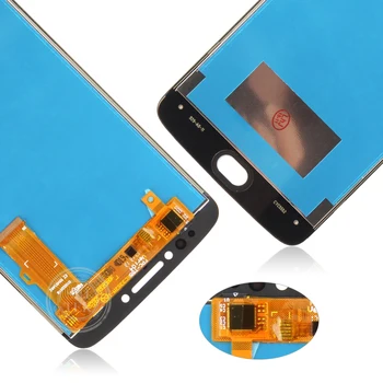 Pradinį Ekraną, kad Motorola Moto E4 Plius LCD Jutiklinis Ekranas skaitmeninis keitiklis Jutiklis Stiklo Surinkimo Dalys XT1770 XT1771 XT1772 XT1773