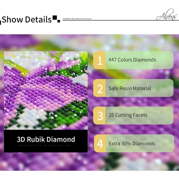 5D Visa Diamond Tapybos Kryželiu Briedžių Levandų Kraštovaizdžio Mozaikos Siuvinėjimo Elnias 