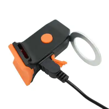 WasaFire Ratas Kalnų Keliais Dviračio Galinis Žibintas 5 Režimai, COB LED užpakalinis žibintas USB Įkrovimo Vandeniui Jojimo Dviračiu galinio Žibinto