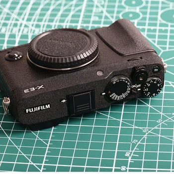 Fotoaparato korpuso apsaugos Lipdukas odos Filmas Fujifilm XE3 XT3 X-T4 X-H1 X-PRO2 X-PRO3 X-PRO II III decorationCoat Wrap šviečia