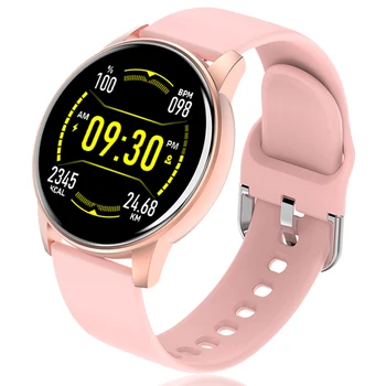 LIGE Smart Watch Moterys Vyrai Visiškai Jutiklinis Spalvotas Ekranas Kraujo Spaudimas, Širdies ritmo Monitorius Smartwatch Sporto Žiūrėti Žadintuvas Priminimas