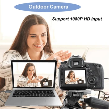 4K Vaizdo USB 3.0 užfiksuoti kortelės 1080p 60fps HDMI Video Grabber Įrašyti Langelį PS4 Žaidimo Vaizdo Kameros Įrašymo Live Transliacijos