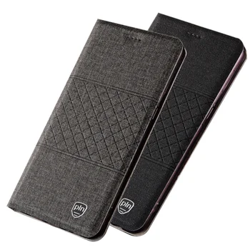 Prabanga PU odos magnetinis laikiklis flip case for BlackBerry KEYone DTEK70 telefoną atveju Blackberry Key2 telefono maišo stovas funda