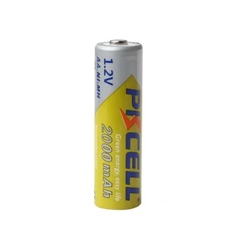12Pcs 3Card PKCELL AA Įkraunamos Baterijos NI-MH 2000mAh 1.2 V 2A Bateria Baterias Žaislų