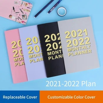 Darbotvarkės 2020 2021 savaitės planuotojas a5 mielas sąsiuvinis cuaderno mėnesio dienoraštis cahier biuro reikmenys papeleria žurnalinė bloknotą