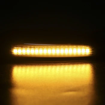 Dinaminis LED Šoninis Gabaritinis Žibintas Posūkio Signalo Žibintai 