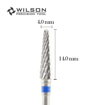 WilsonDental Burs 5000331-ISO 201 190 040 Volframo Karbido Dantų Burs, apdailos Gipso/Akrilo/Metalo