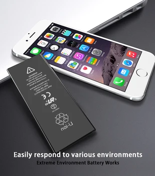 Naujas+ Ličio Baterija Apple iPhone 6S 6 Plius 5S SE Didelės Talpos Kokybės Built-in jonų Bateriją, skirta iphone 6s su Įrankiais