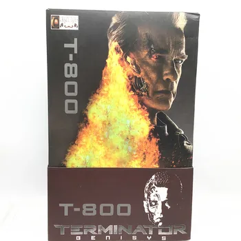 Sandėlyje 30cm Crazy Žaislai, T-800 Terminatorius 2 Teismo Dieną Arnoldas Schwarzeneggeris Genisys Duomenys Kolekcionavimas Modelis Žaislas Dovanos Lėlės