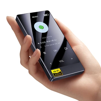 Naujas Atvykimo Portable Bluetooth Mini MP3 HIFI Žaidėjas lossless Muzikos Grotuvas 2.4 colių Jutiklinis Ekranas Walkman Paramos OTG AIFF TF X3