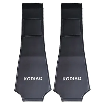 Automobilio Pagalvėlių Skoda Kodiaq Auto Kaklo Pagalvėlės Pagalvę Padengti Anti-Scratch Sėdynės Massager Trinkelėmis, Automobilių Reikmenys, Interjero