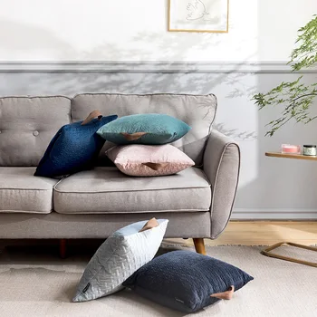 Įspaudas dizaino sofa-lova, pagalvėlė padengti 35x55/45x45/60x60cm dydis mesti pagalvę padengti dekoratyvinės pagalvės užvalkalą