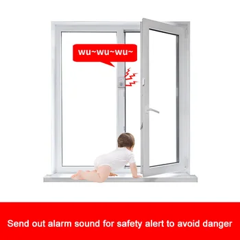 Garso Atsisiųsti Magnetinis Durų Daviklis Įrašo Signalą Sveiki Doorbell Durų Langą Saugos Įspėjimų Balso Priminimas