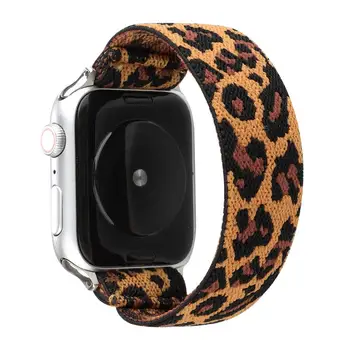 Moterų Scrunchie Elastinga Žiūrėti Diržu, Apple Watch Band 6 5 4 42mm 44mm 38mm 40mm Atsitiktinis Moterų, Mergaičių, Dirželis Apyrankė iwatch