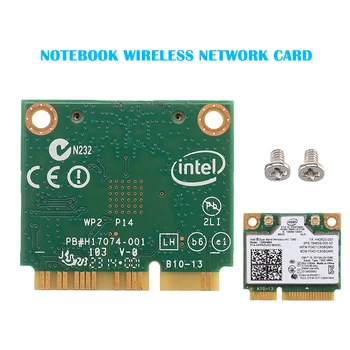 Tinklo plokštė Intel 7260HMW AC Mini Wireless PCI-E Tinklo plokštė Dual Band WiFi 876Mbps