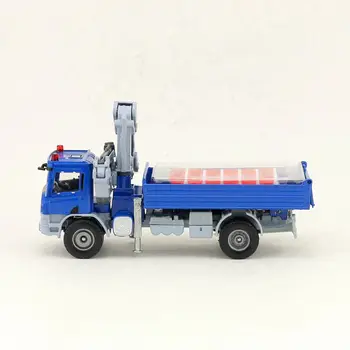1:50 Mastelis, Sunkvežimis Su Kranu Žaislas, Automobilių Inžinerija Transporto Priemonės Diecast Modelio Švietimo Surinkimo Dovana Vaikams