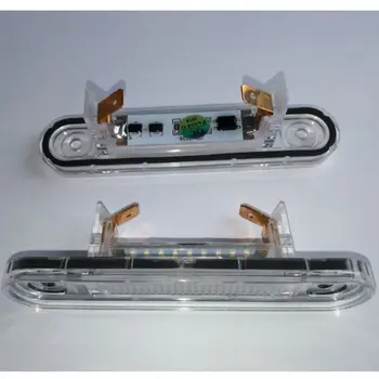 2 Vnt. Baltos spalvos LED Licenciją Plokštelės Šviesos Tinka W124 W201/202 Modeliai