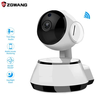 ZGWANG 720P 360 PTZ Wi-fi IP Kamera HD AP Belaidžio IR Naktinio Matymo VAIZDO Home Security Priežiūros Kūdikio stebėjimo