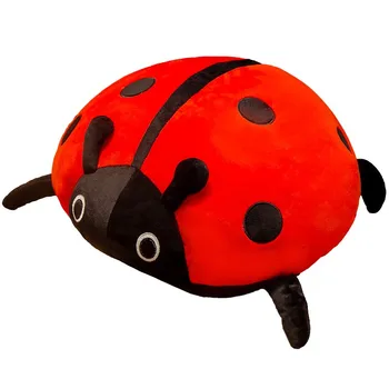 Gražus Huggable Gražus 80cm/60/40cm/ mielas pliušinis žaislas, minkšti, spalvingi biedronka boružė vabzdžių lėlės pagalvė pagalvėlės vaikų gimtadienio dovana