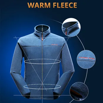 Pioneer Stovykla šiltu vilnos hoodies vyrams, prekės ženklo-drabužių rudens-žiemos užtrauktukas palaidinės vyrų kokybės vyrų drabužiai AJK902321
