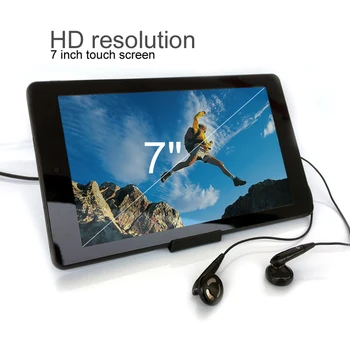 Karšto 7inch Digital jutiklinis Ekranas grotuvas, E-book reader HD smart eye-saugus ekranas wifi skaitmeninis žaidėjų, su Pu Oda Atveju