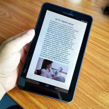 Karšto 7inch Digital jutiklinis Ekranas grotuvas, E-book reader HD smart eye-saugus ekranas wifi skaitmeninis žaidėjų, su Pu Oda Atveju
