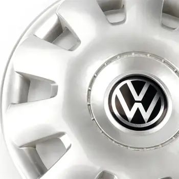 OEM 410mm/41cm Hubcap Rato gaubtas Logotipas, Emblema VW Volkswagen Jetta MK4 Golf Bora 1J0 601 147 P