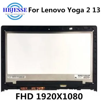 Lenovo Yoga2 13 LCD Jutiklinio Ekrano skaitmeninis keitiklis Asamblėjos B133HAN02.0 LP133WF2 SPA1 Lenovo Joga 2 13 LCD Asamblėjos 1920X1080