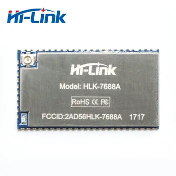 Nemokamas Pristatymas 1pcs HLK-7688A Modulis MT7688AN Lustas Palaiko Linux/OpenWrt Smart Įtaisų ir Nuotolinių Paslaugų Programos MT7688A