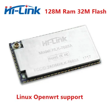 Nemokamas Pristatymas 1pcs HLK-7688A Modulis MT7688AN Lustas Palaiko Linux/OpenWrt Smart Įtaisų ir Nuotolinių Paslaugų Programos MT7688A