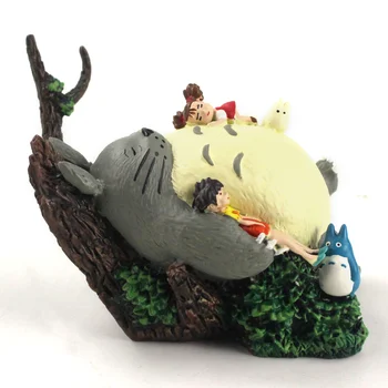 6.5 cm Tonari no Totoro Aciton Pav Hayao Miyazaki Totoro Miega Formos Anime Klasikinis Žaislai