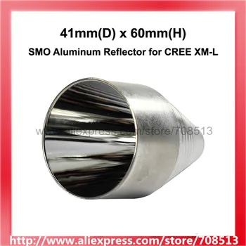 41mm (D) x 60mm (AUKŠTIS) BRO Aliuminio Reflektorius už CREE XML