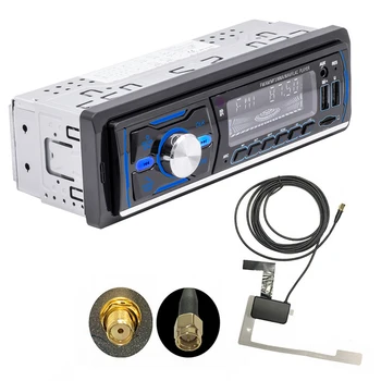 DAB+ RDS FM AM 1 Din Automobilio Radijo Autoradio Stereo Audio MP3 Grotuvo Palaikymas USB TF 
