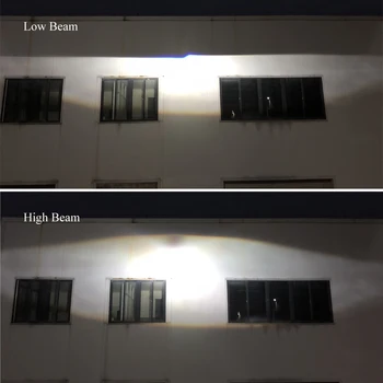 RONAN 2.5 Bi xenon HID Projektorius Lęšiai žibintų rinkinį Aikštėje COB LED Angel eye drl Automobilio Stiliaus Mokymai H4, H7, automobilių žibintai