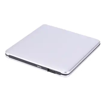 USB 3.0 Išorinis DVD/CD+/-RW Drive Burner Slim Portable Vairuotojas, DVD įrašymo įrenginį MacBook 