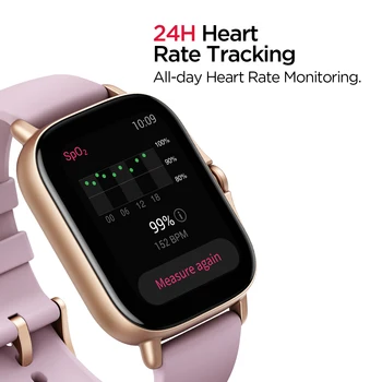 Naujas Originalus Pasaulio Amazfit GTS 2e Smartwatch 24 Dienų Baterija 5 ATM Smart Žiūrėti 24H Širdies ritmo 