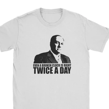 The Sopranos Tony Soprano vyriški T Shirts Nusikaltimų Drama, Tv Serialas Bada Bing 