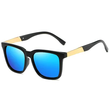 FENCHI Aikštėje Poliarizuoti Akiniai nuo saulės Vyrams 2020 Retro Juoda Classic Prekės ženklo Saulės akiniai Vairavimo Akiniai Vyrų/Moterų lunette