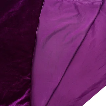AHB 45*150cm Aksomo audinys Audinys Spalvingas Šilko Audinys Aksomo Suknelė Drabužius Prabangus Minkštas Raudonos Aksomo, Namų Tekstilės Užuolaidų