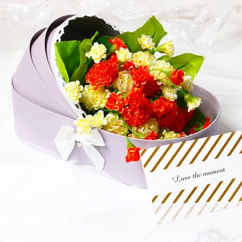 Lopšio Gėlių Lange Kraft Popieriaus Gėlių Atlikti Maišelis Susitarimą Dovanų Krepšelis Valentino Dienos Rožių Dėžės 