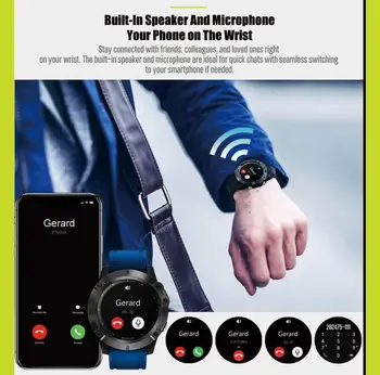 Smart Žiūrėti Zeblaze VIBE 6 Sporto Žiūrėti BT5.0 Nepriklausomos Muzikos Grotuvas Fitness Tracker IP67 atsparus Vandeniui Sveikatos Stebėti Smartwatch