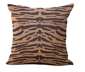 Gyvūnų modelio povas karvė zebra namų apyvokos daiktai užvalkalas sofos pagalvėlė padengti medvilnės skalbiniai, pagalvės automobilio sėdynės atlošo pillowcover