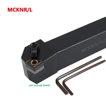 MCKNR1616H12 MCKNR2020K12 MCKNR2525M12 MCKNR2525M16 Išorės Tekinimo Įrankiai Turėtojas MCKNL Staklės, CNC cutter priemonė CNMG Įdėklai