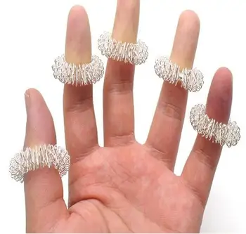 100 vnt./daug Pirštų Masažas Žiedas Akupunktūra Žiedai Sveikatos Priežiūros Įstaiga Massager