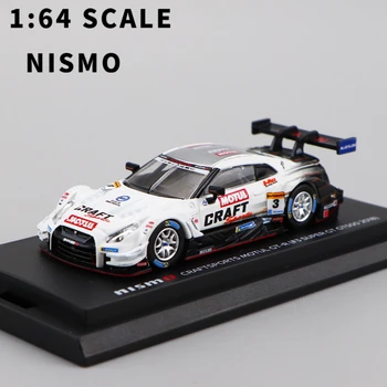 1:64 MASTO NISMO MODELIO AUTOMOBILIŲ SURINKIMO CRAFTSPORTS MOTUL GT-R(#3 SUPER GT GT500 2018 M.), RETA KOLEKCIJA
