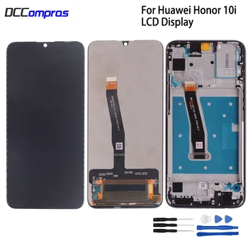 Originalą Huawei Honor 10i HRY-LX1T LCD Ekranas Jutiklinis ekranas skaitmeninis keitiklis Remontas, Dalys Garbę 10 aš Ekranas LCD Ekranas + Rėmelį