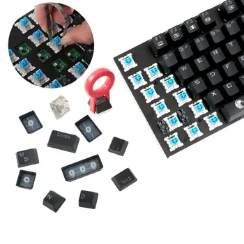 Z88 Mini Žaidimų Klaviatūra Mechaniniai Jungikliai, Mėlyna Led Backlight 81 Klavišus, Kompaktiškas Dizainas Iš Aliuminio Klaviatūros Typist Studentas