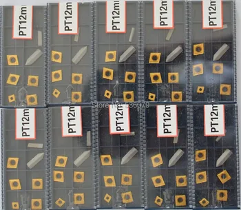 Nemokamas pristatymas 12mm 7pcs įdėklai nustatyti 12mm tincoated karbido tekinimo įrankių rinkinys, geriausias kokybe, visi naudoti ZCC.CT prekės ženklą įterpia