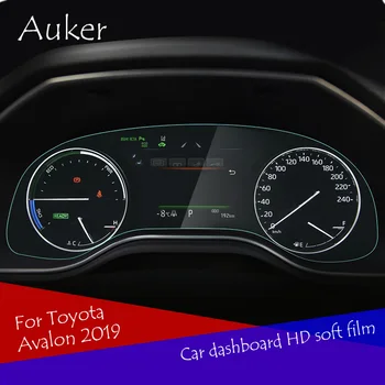 Toyota Avalon 2019 2020 Automobilio Vairuotojo prietaisų Skydelio, Minkštos HD Ekrano Apsauginės Plėvelės