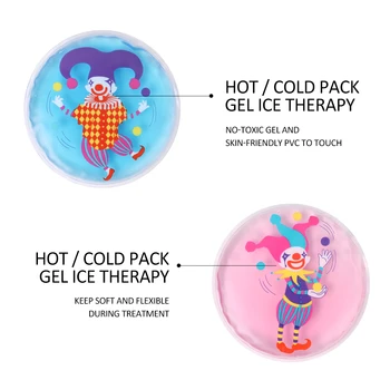 Vaikas animacinių filmų Ledo Paketas Paramos skausmą Alkūnės, Kelio Toothaches, karščiavimas, Šalčio Karšto Terapija Vaikų cold pack nešiojamų ledo maišelis kūno